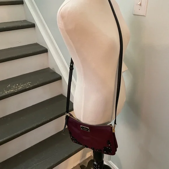 Kate spade nylon beaded crossbody bag - Picture 3 of 13